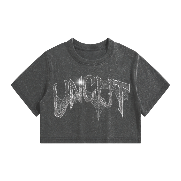 Webbed - Crop Top Tee