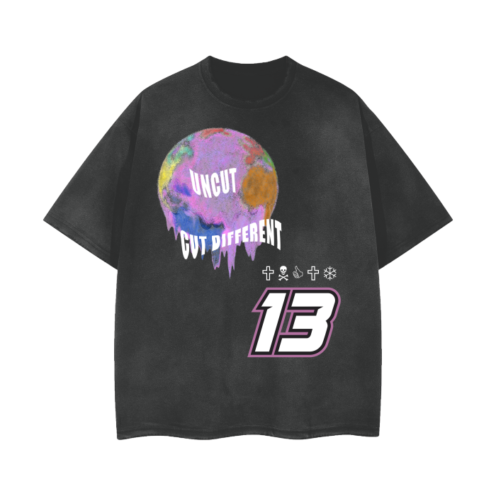 Jersey Junt - Heavyweight Frayed Tee