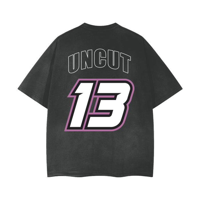 Jersey Junt - Heavyweight Frayed Tee