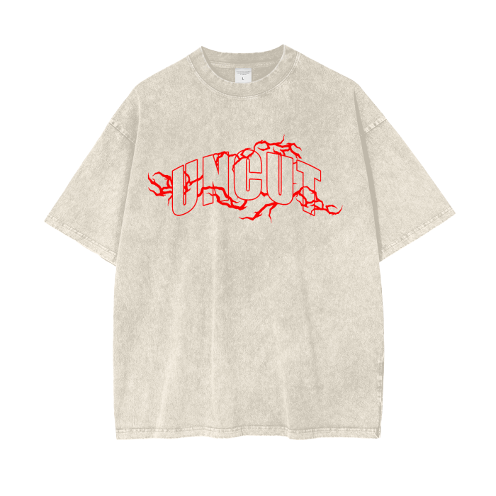 Cardinal Vamp - Heavyweight Acid Wash Tee
