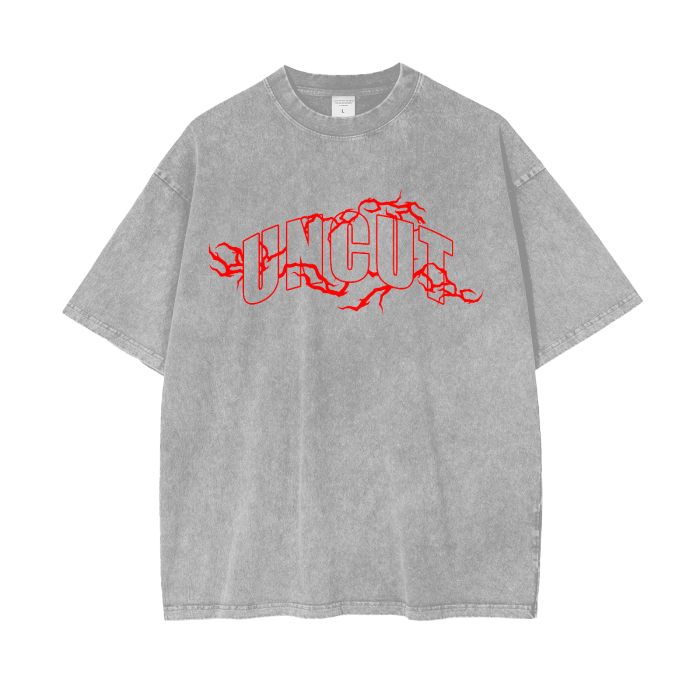 Cardinal Vamp - Heavyweight Acid Wash Tee